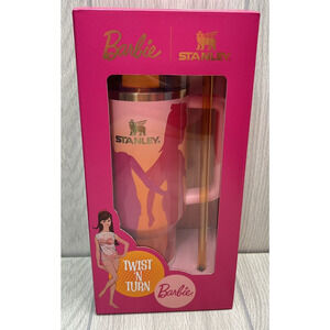 Stanley x Barbie Twist‎ N Turn 40 oz Tumbler With Straw & Lid - NEW